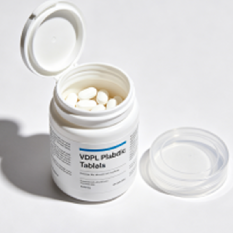 50 ml 100 ml rund HDPE medicinpille tom plastikflaske
